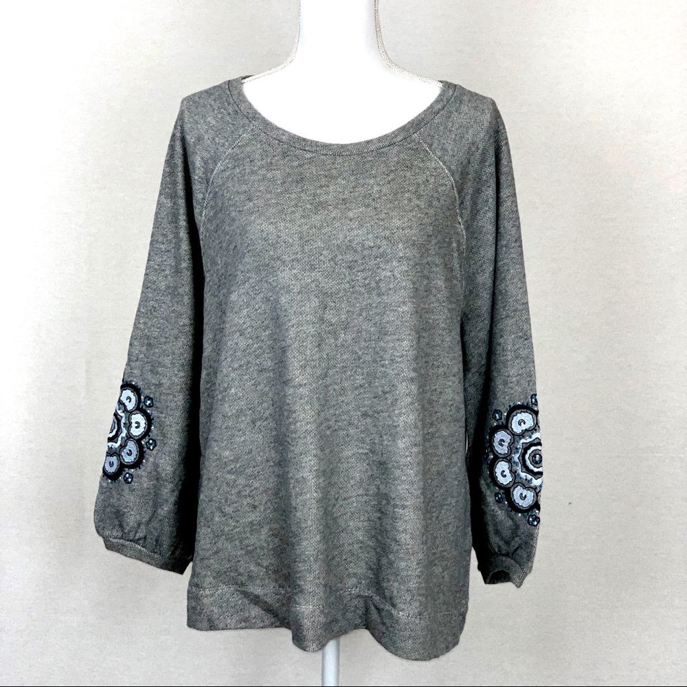 Cozy Detail Sweatshirt Top